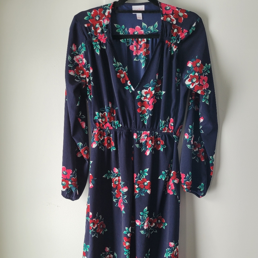 Isabel Maternity by Ingrid & Isabel Floral Long Sleeve Dress